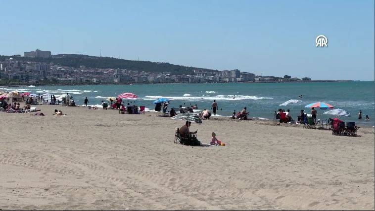 Denize girenleri havadan, karadan ve denizden uyardılar - Resim: 21